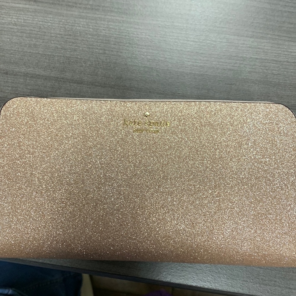 Kate spade zip wallet brand new